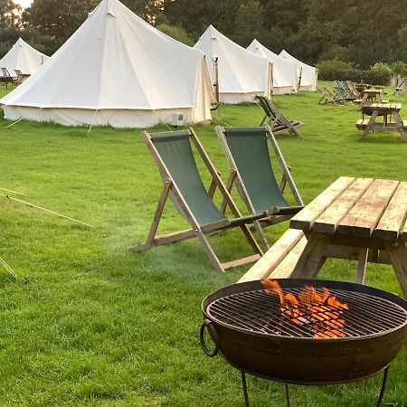 Home Farm Radnage Glamping Bell Tent 4, With Log Burner And Fire Pit Exterior photo